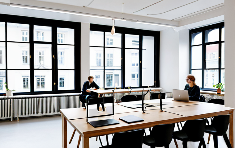 가치중심 기술 선택의 성공 전략 - Modern Co-working Space**
"A bright and airy co-working space in Stockholm, Sweden. Several profess...
