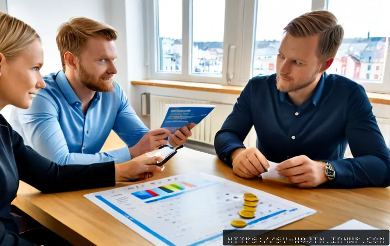 Home 17 가치중심 기술의 경제적 효과 분석 - Photorealistic Swedish business innovation workshop in a bright Stockholm-style office, diverse prof...